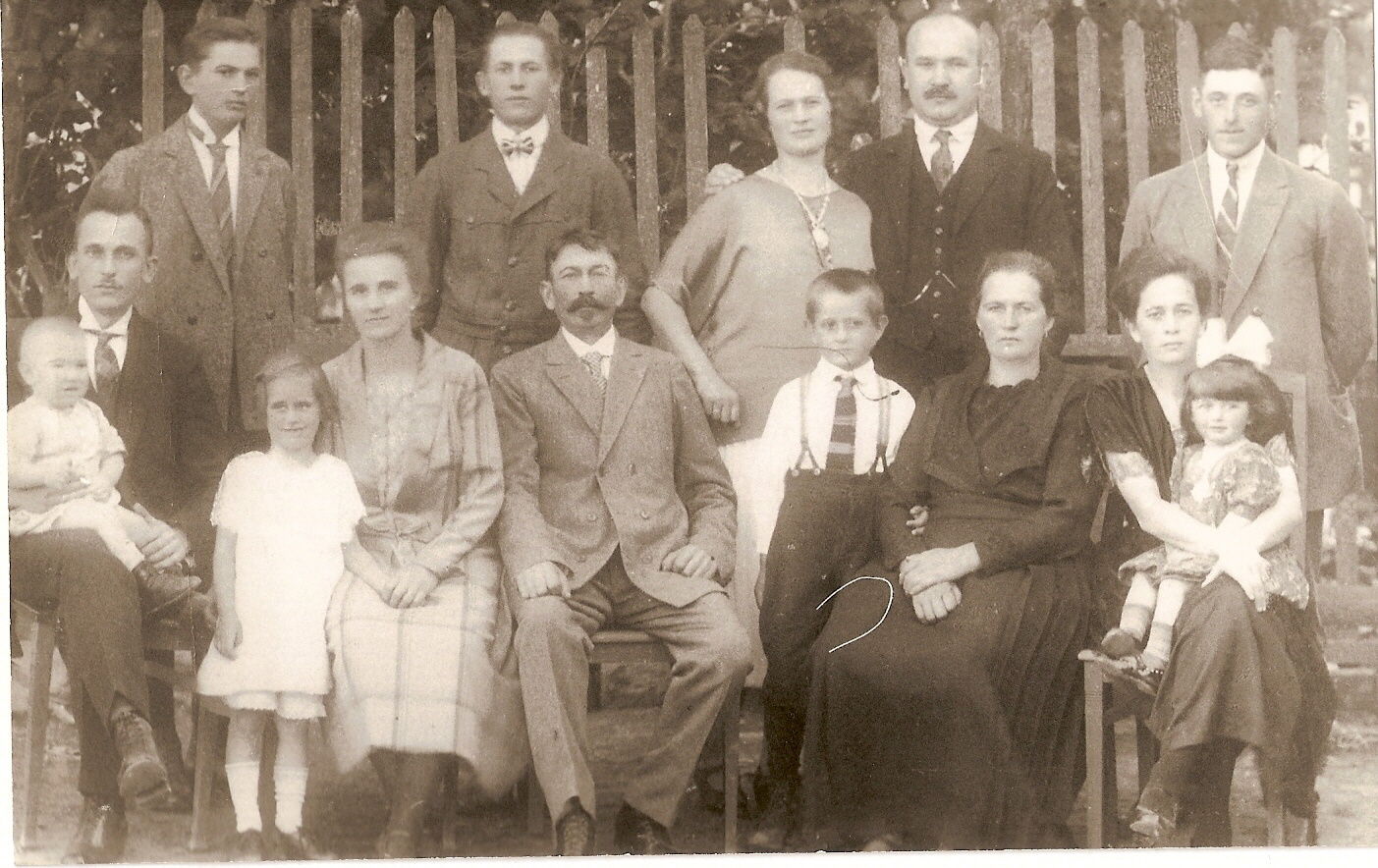 Семейные фото 1940 годов