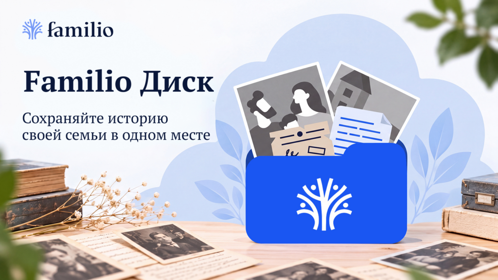 Familio Диск — семейный цифровой архив для фотографий и документов